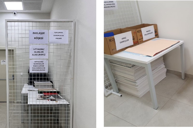 ALKÜ SANAT, TASARIM ve MİMARLIK FAKÜLTESİ’NDE “PAYLAŞIM KÖŞESİ” 